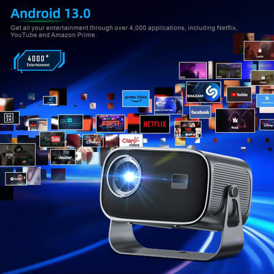 2.69inch 720P LCD Mini Handheld Projector 1.27 1 Proyeksi Rasio Portable dan Compact
