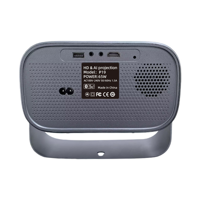 2.69inch 720P LCD Mini Handheld Projector dengan WIFI6 2.4G/5G 802.11a/b/g/n/ac/ax dan Advanced Light Luminance 220ANSI Lumens