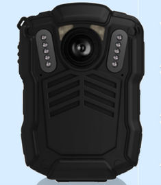 Kamera Tubuh Polisi Hitam Serbaguna 16 M Sensor CMOS Bahan ABS