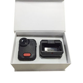 170 G Body Worn Kamera Video Polisi 2 Meter Shock Proof 160 ° Tampilan Lapangan