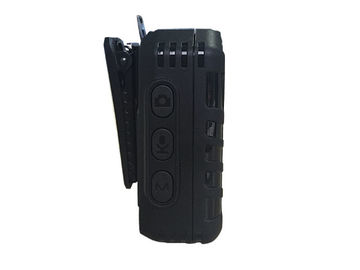 Perekam Dvr Polisi Portabel Baterai Lithium 2900 MAh Sudut Lebar 140 Derajat