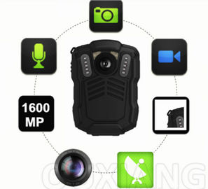 1080P Bluetooth WiFi 4G IR Night Vision 2 '' Polisi Mengenakan Kamera Tubuh