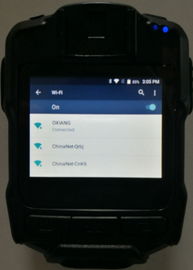 Keamanan 4G Body Worn Camera 16 Mega Pixel GPS / GPRS Didukung Untuk Polisi