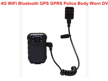 GPS / GPRS Bluetooth WIFI Body Camera 130° Wide Angle Lens FCC Disetujui