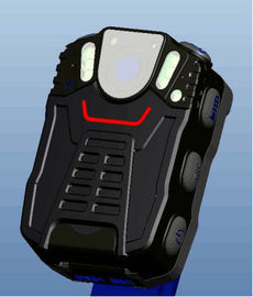 Kamera Badan Penegakan Hukum Hitam Resolusi Tinggi Sensor CMOS 5.0 MP Untuk Polisi