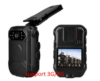 Kamera Dipakai Tubuh IP65 Portabel Dengan Layar Night Vision 2 Inch Untuk Polisi