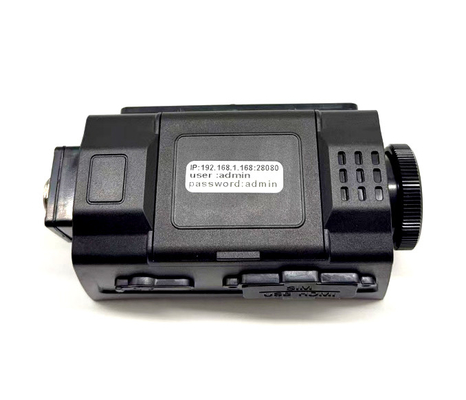 Portable RS232 RJ45 Militer Taktis 4G WiFi Ethernet GPS Video Playback Kamera untuk Pemantauan