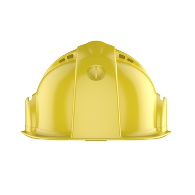 Pelacakan GPS 4G Rugged Hardhat untuk Situs Konstruksi Jangkauan Fokus 0,5m hingga Infinity -20°C hingga 60°C