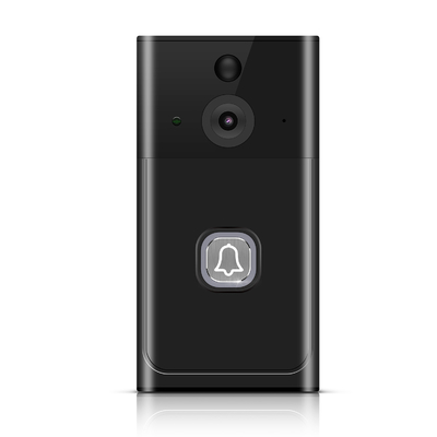 Format H.264 Kode dan Night-Vision Didukung Wireless Video Doorbell Baterai Termasuk untuk Keamanan Rumah