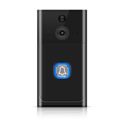 Format H.264 Kode dan Night-Vision Didukung Wireless Video Doorbell Baterai Termasuk untuk Keamanan Rumah