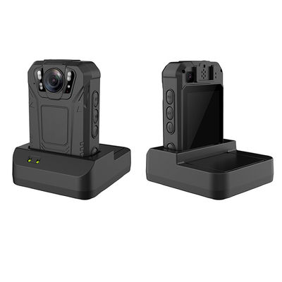 SOS LED Merah Dan Biru LED 4 Putih LED Portable Wearable Kamera, 4G 2K 2.4in Android 12 Bodycam