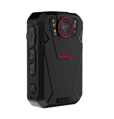 High Definition 4G Waterproof Polisi Kamera Berpakaian dengan Pelacakan GPS dan CMSV6 Platform Software