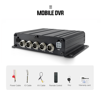 4G WiFi GPS Dashcam 4CH 1080P dengan ADAS dan Pengenalan Wajah