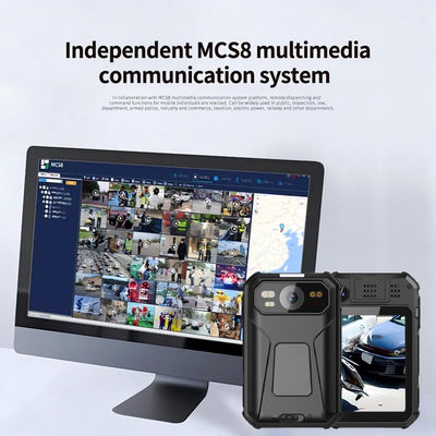 4G Wifi PTT Komunikasi Video Audio Perintah Bicara Perekam Video Langsung GPS