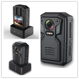 Built-In GPS 4G Body Worn Camera Penyimpanan Micro SD Dengan Sudut Lebar 170 Derajat