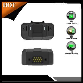 Kamera Tubuh Polisi Baterai 3100 MAH, Format Video Kamera Tubuh Wifi