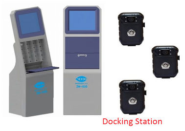 Stasiun Docking Kamera Bingkai Logam Penuh Memori 64GB Built-In Sistem Windows
