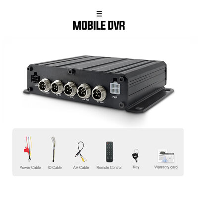 4G Mobile DVR Mendukung Rekaman HDD SSD dan Kartu TF Kapasitas Tinggi dengan Video dan Frame Rate yang Bisa Disesuaikan untuk Keamanan Kendaraan