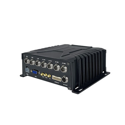8 Saluran 4G Mobile DVR dengan frame rate dan gambar yang dapat disesuaikan yang mendukung input tegangan lebar untuk pemantauan kendaraan seluler