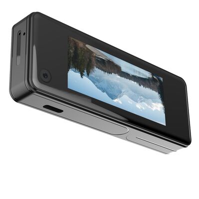 Live Streaming Sistem Android 12 Mini Badge Kamera perekam Monitor