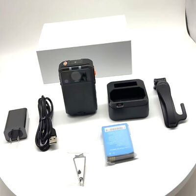 Kamera tubuh 4G WIFI Komunikasi dua arah perekam penegakan hukum