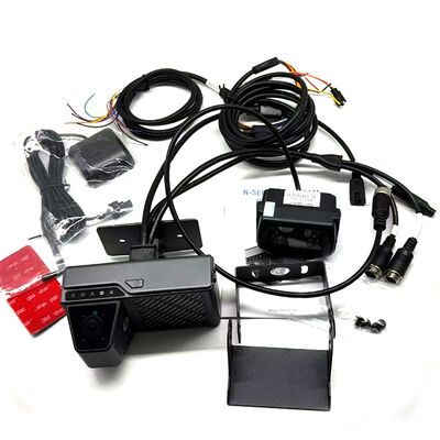 4G Dual Camera Dashcam Mobil DVR 4 Saluran Rekaman Video MDVR