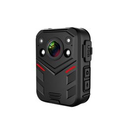 Baterai 2700Mah Polisi Memakai Kamera Tubuh IP65 Tahan Air GPS Full HD 1080P