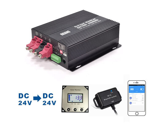 Pengisi Daya Baterai Surya dan DC Input Ganda 2026 Baru 24V-24V B2B 50A MPPT 30A