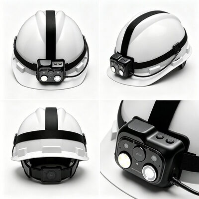 Kamera Helm 4G Industri dengan Pemantauan Streaming Langsung WiFi RTSP Onvif