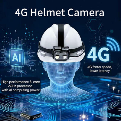 4G WiFi Headlamp Kamera Onvif Rtsp Vms Video Langsung