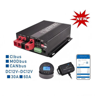 Pengontrol Pengisi Daya DC 12V 30A 60A Canbus Cibus Modbus