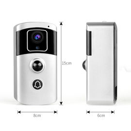 1080P 2 in 1 Dattery Bel Pintu Kamera Bertenaga Baterai WiFi Nirkabel Keamanan Rumah Kamera IP Kamera Pengawas PIR