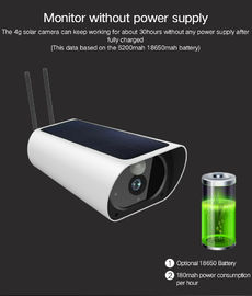 1080P 4G Solar Wifi Security Camera Ourdoor IP67 Dengan Night Vision Motion Detection
