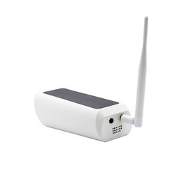 Jarak Malam 850nm IR Ray Wifi Kamera Keamanan Baterai Surya Sensor COM 1080P
