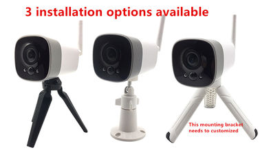 Jaringan Wifi 802.11b/G/N Kamera Keamanan Night Vision PIR Deteksi Tubuh Bangun