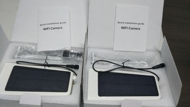 Kamera Energi Surya 1080P 2 Mega Piksel Kamera Nirkabel Baterai Lithium Polimer 7650 Mah Built-in