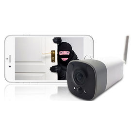 Kamera Keamanan Mini Wifi Dengan 18650 Kamera Keamanan IP Bertenaga Baterai 1080p Penyimpanan Cloud Gratis