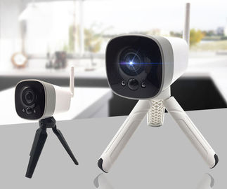 Kamera Keamanan Mini Wifi Dengan 18650 Kamera Keamanan IP Bertenaga Baterai 1080p Penyimpanan Cloud Gratis