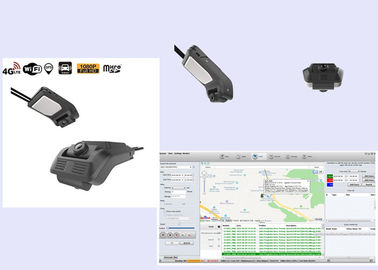 Kendaraan DVR Dual Channel Dashcam Dual Lens Dengan Perekam Video Kamera Depan &amp; Belakang