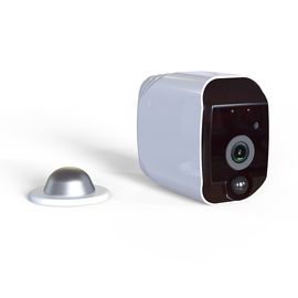 Kamera WiFi Bertenaga Baterai Isi Ulang / Kamera Keamanan Rumah Night Vision Indoor Outdoor