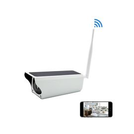Kamera Keamanan Wifi yang Dioperasikan dengan Baterai Dengan Solar Panel Night Vision 2 Way Audio