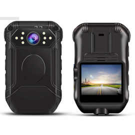 Kamera yang Dipakai di Tubuh 1080P Pemutaran GPS 140 Wide Angle Night Vision Perekam Kamera Polisi