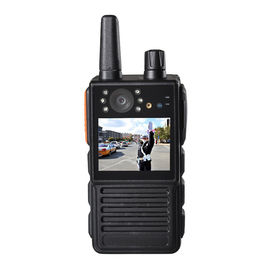 Sistem Interkom Walkie Talkie Jarak Jauh 1000m Dengan Klip Sabuk Perekam Audio Video Polisi