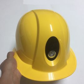 Safety Hard Hat dengan Chin Strap built in Smart Camera Mendukung WiFi 4G 3G Bluetooth GPS Map