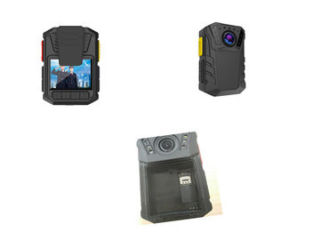 Ambarella A12 HD 1080P Built In GPS WiFi 4G Body Worn Camera Perekam Video Waktu Nyata Dengan Perekam Kartu SD 32GB