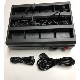 8 Port Portabel Kamera Docking Station Untuk Kamera yang Dipakai di Tubuh Polisi Basis Pengisian Power Bank