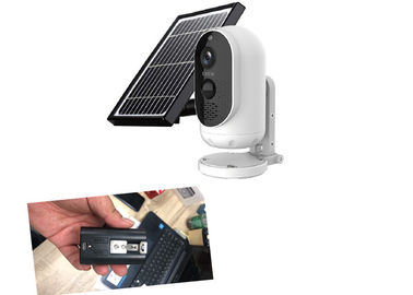 1080P WiFi IP Kamera Keamanan Nirkabel Luar Ruangan Pengisian Baterai Kamera Pengawasan Audio PIR Deteksi Gerakan Kartu SD