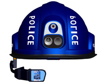 Kamera Helm Pengaman Citra Termal / Helm Pengukur Suhu Cerdas