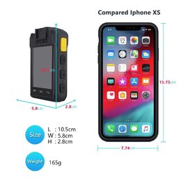 Polisi Android 4G Harus Mengenakan Video Body Pocket Camera Night Vision Untuk Warga Sipil