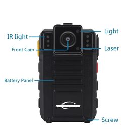 Polisi Android 4G Harus Mengenakan Video Body Pocket Camera Night Vision Untuk Warga Sipil